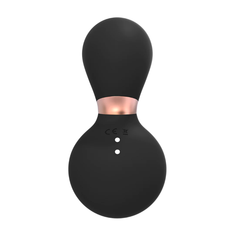 SHOTS - Invincible  Air Pulse Vibrator - Black