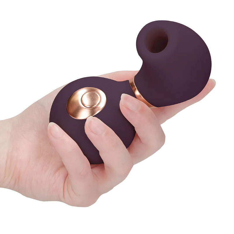 SHOTS - Invincible  Air Pulse Vibrator - Purple