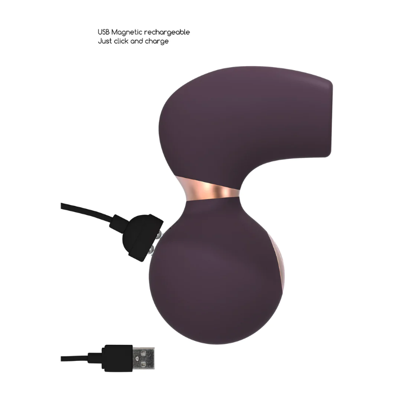 SHOTS - Invincible  Air Pulse Vibrator - Purple