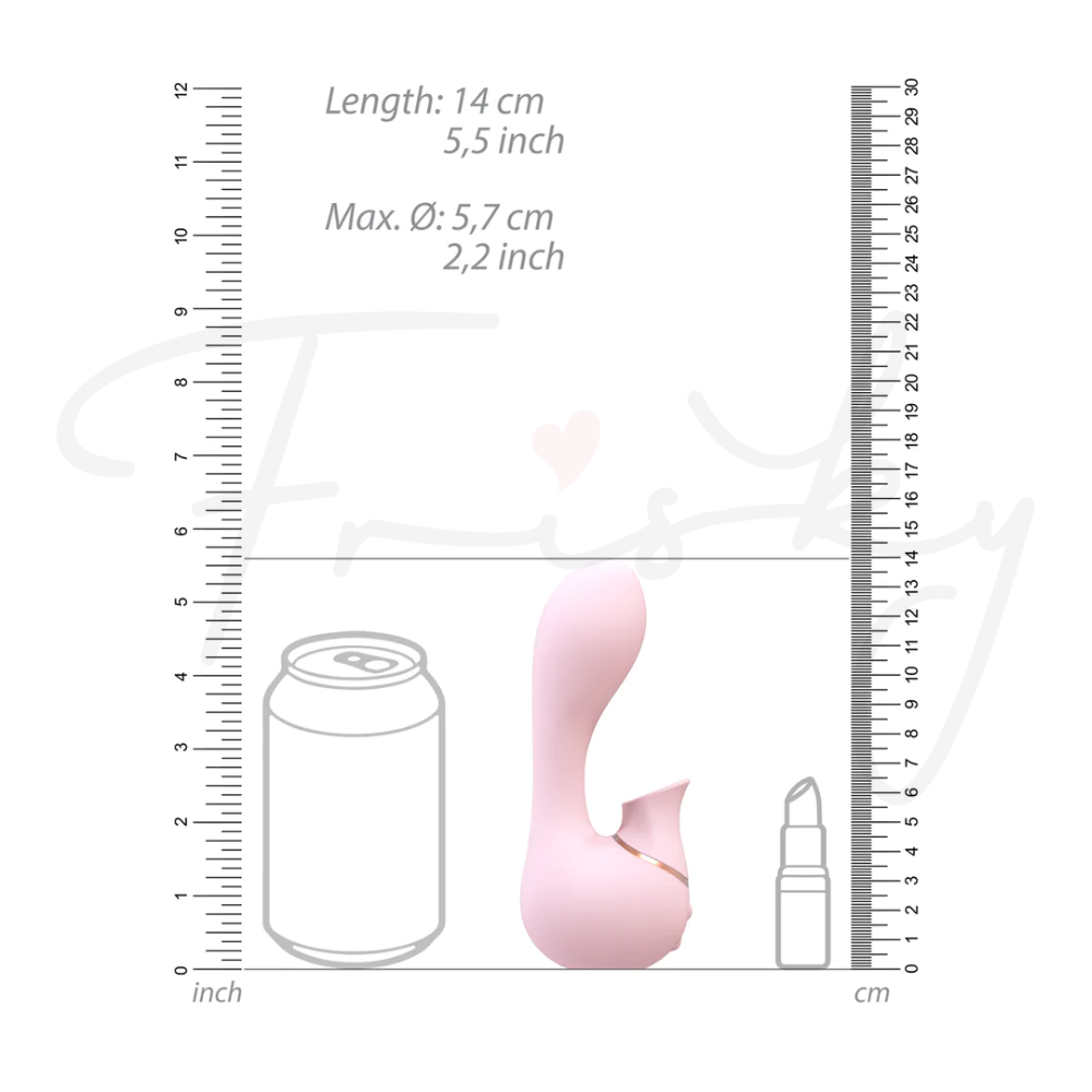 SHOTS - Mythical Air Pulse Vibrator - Pink