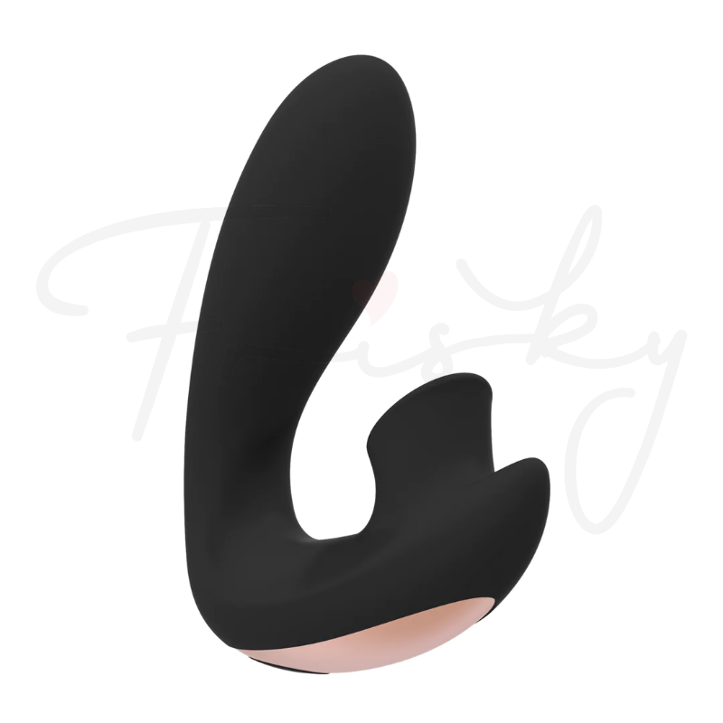 SHOTS - Desirable Bendable Air Pulse Vibrator - Black