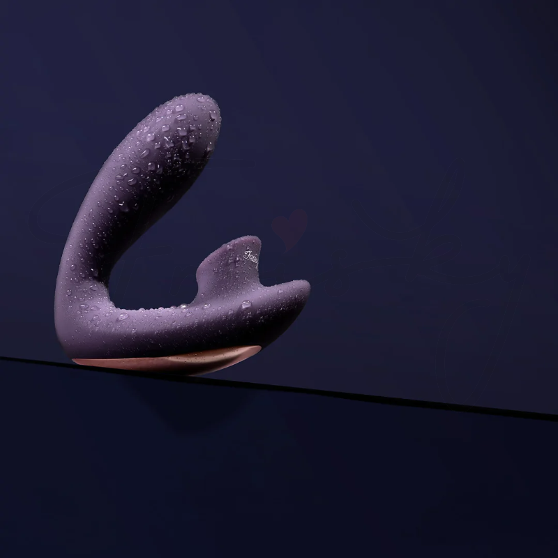 SHOTS - Desirable Bendable Air Pulse Vibrator - Purple