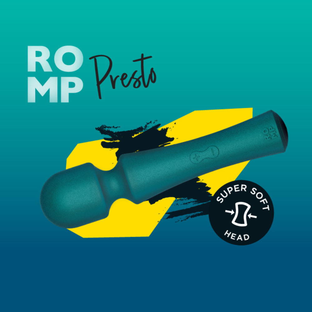 ROMP - Presto Powerful Silicone Vibrating Wand