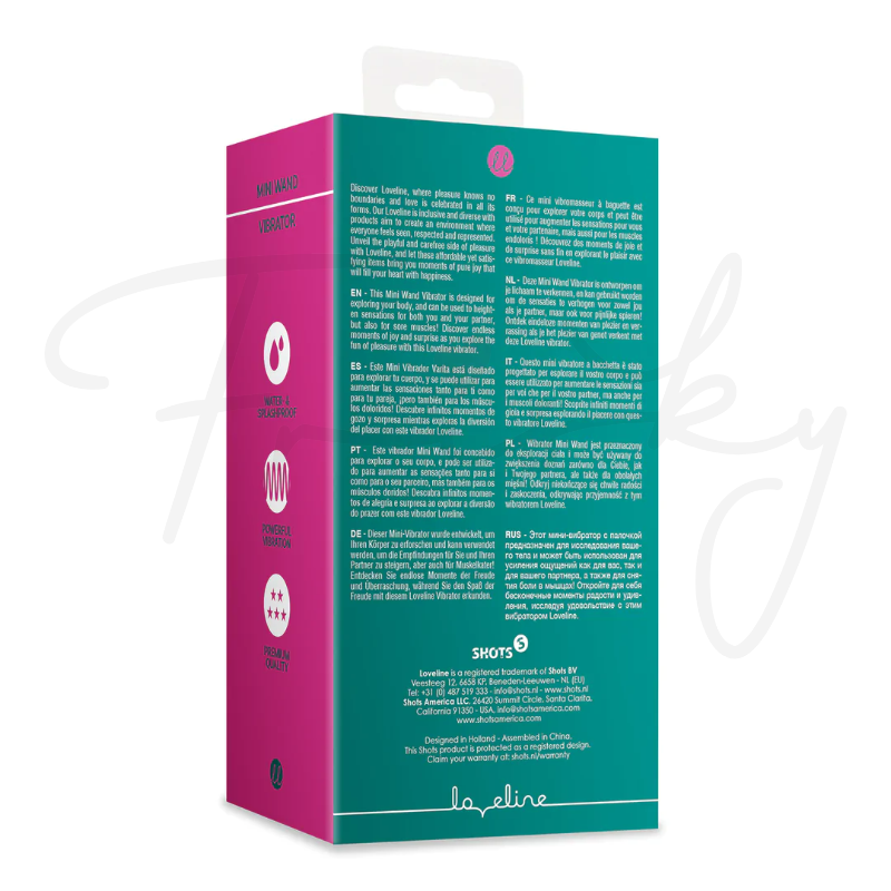 SHOTS - Mini Wand Vibrator