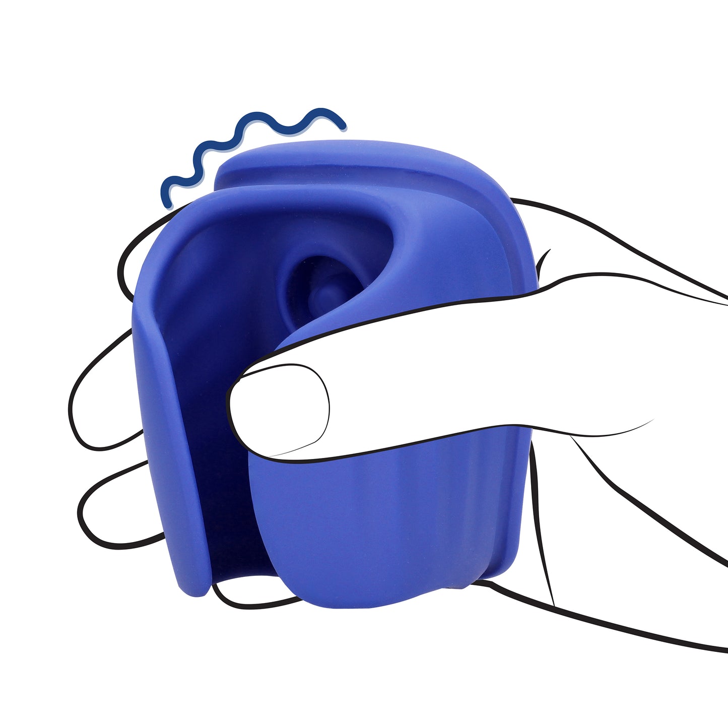 SHOTS Vibrating and Pulse Wave Stroker - Midnight Hour