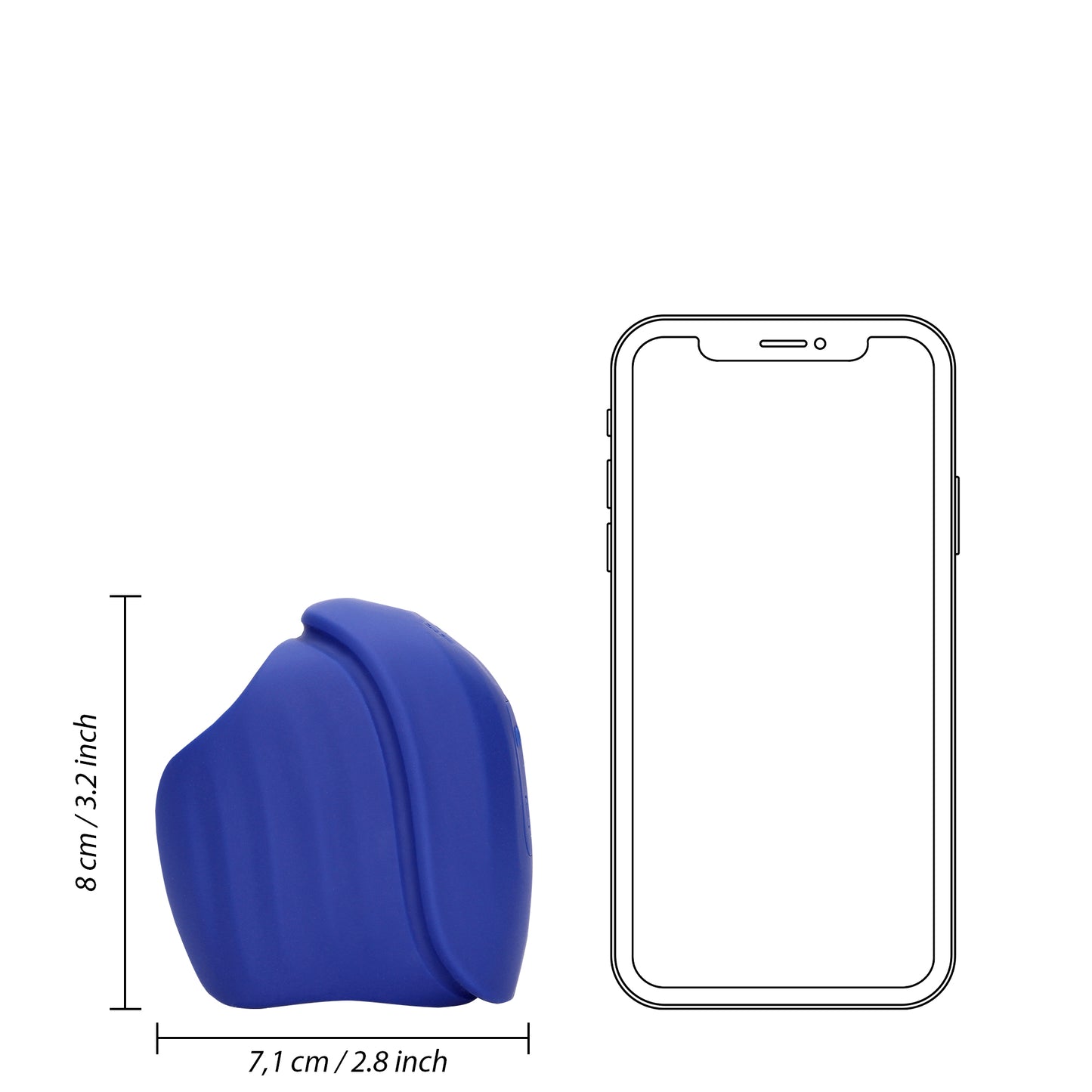 SHOTS Vibrating and Pulse Wave Stroker - Midnight Hour