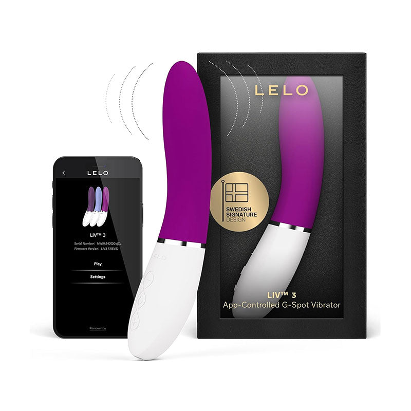 Lelo - Liv 3 App-Controlled G-Spot Vibrator Deep Rose