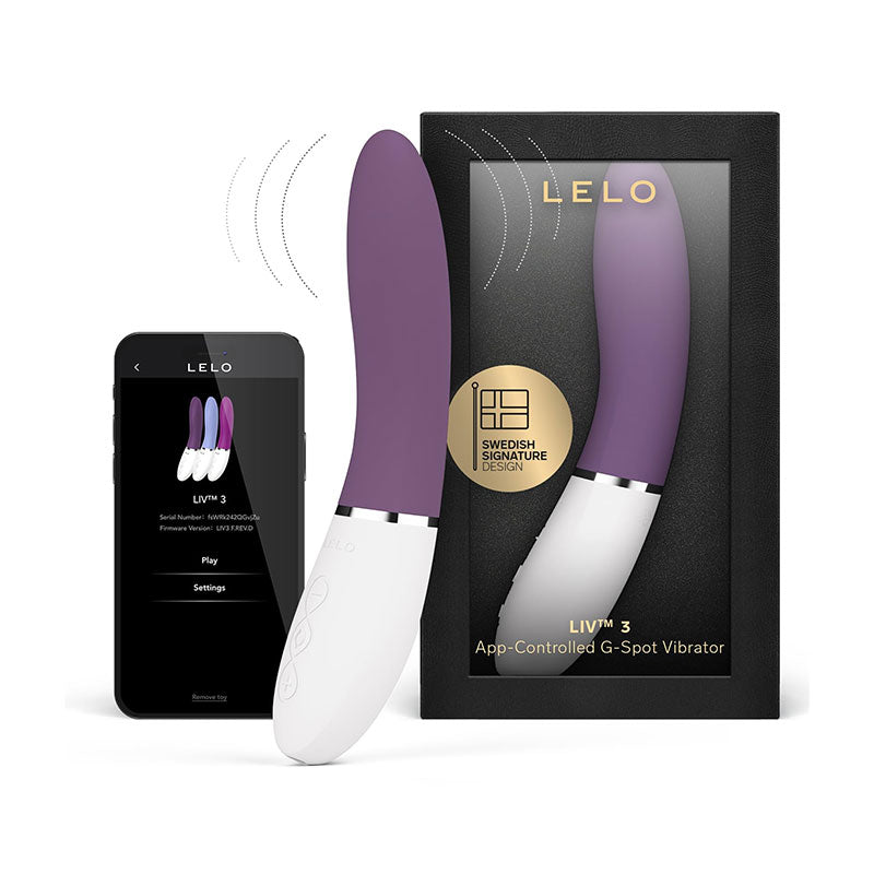 Lelo - Liv 3 App-Controlled G-Spot Vibrator Plum