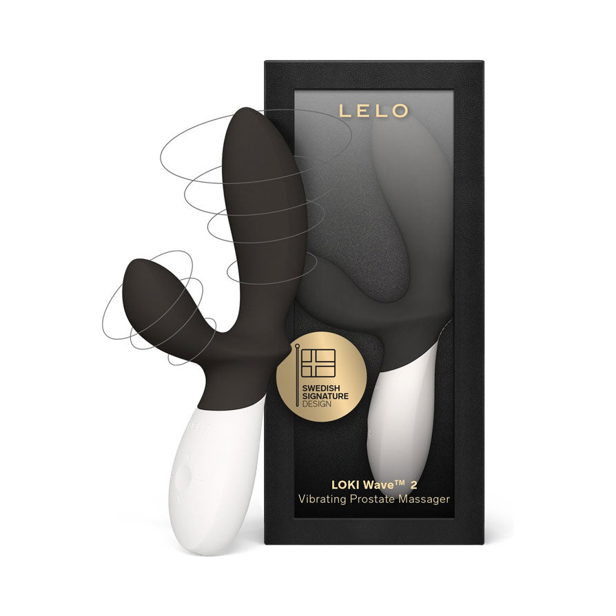 LELO - Loki Wave 2 Vibrating Prostate Massager - Black