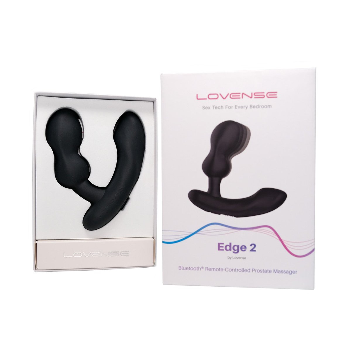 Bundle and Save - Lovense - Edge 2 Prostate Vibrator, Pjur Lubricant