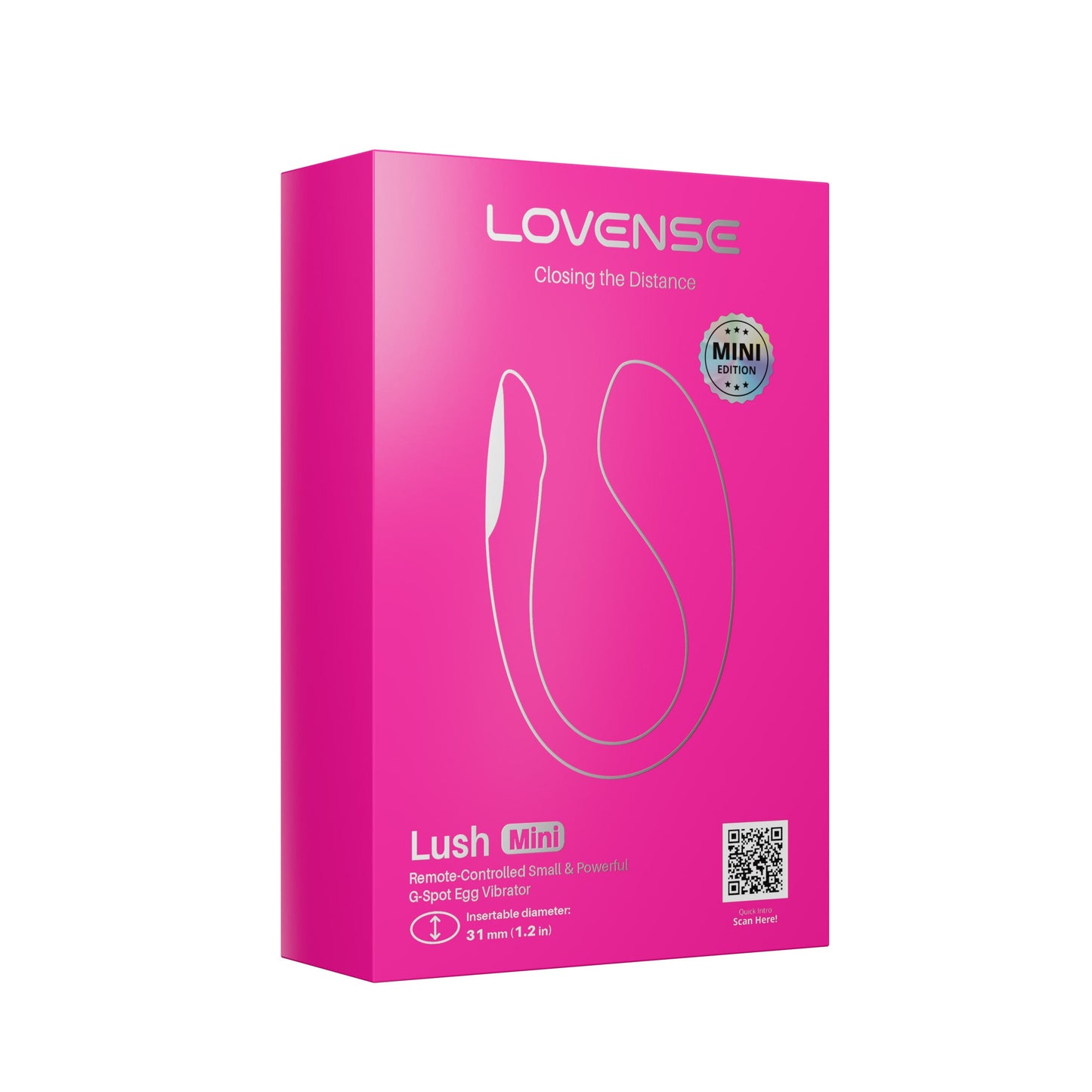 Lovense - Lush Mini App-Controlled Wearable Egg Vibrator