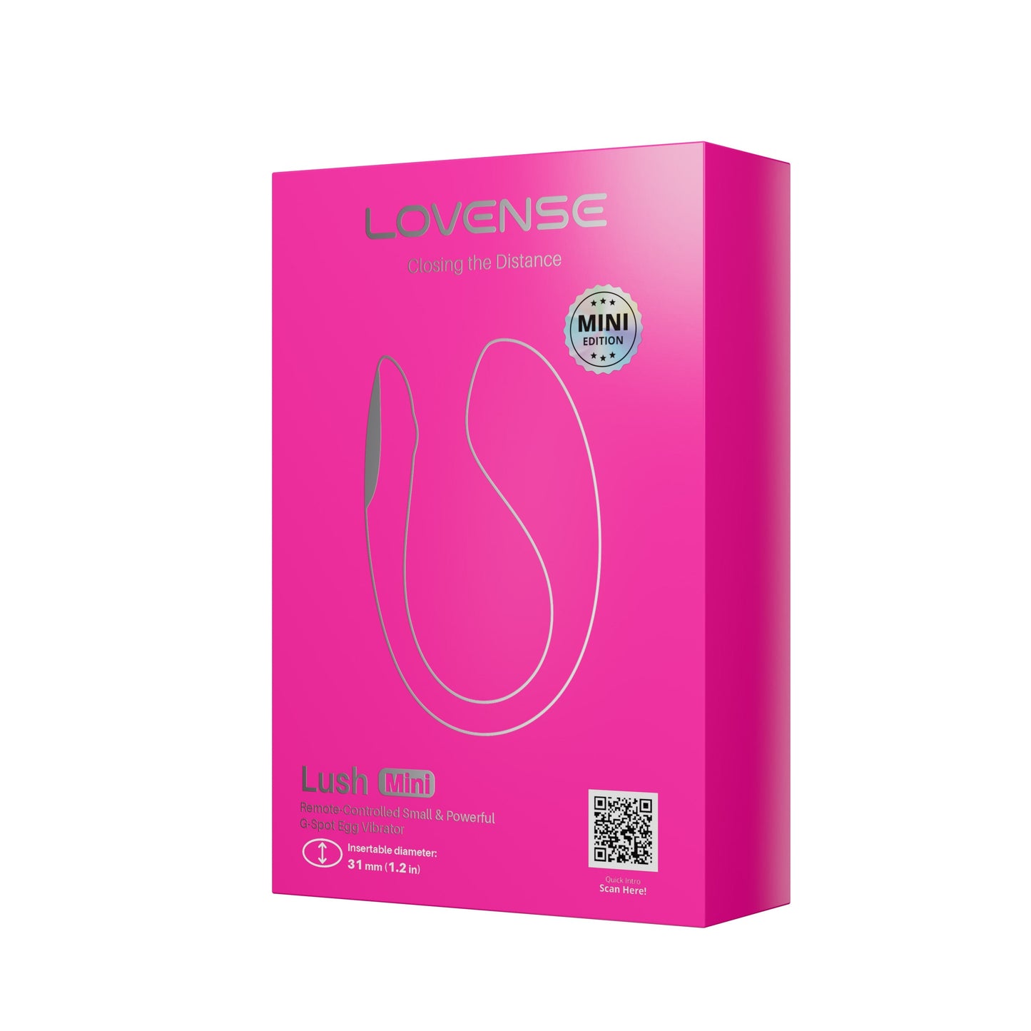 Lovense - Lush Mini App-Controlled Wearable Egg Vibrator