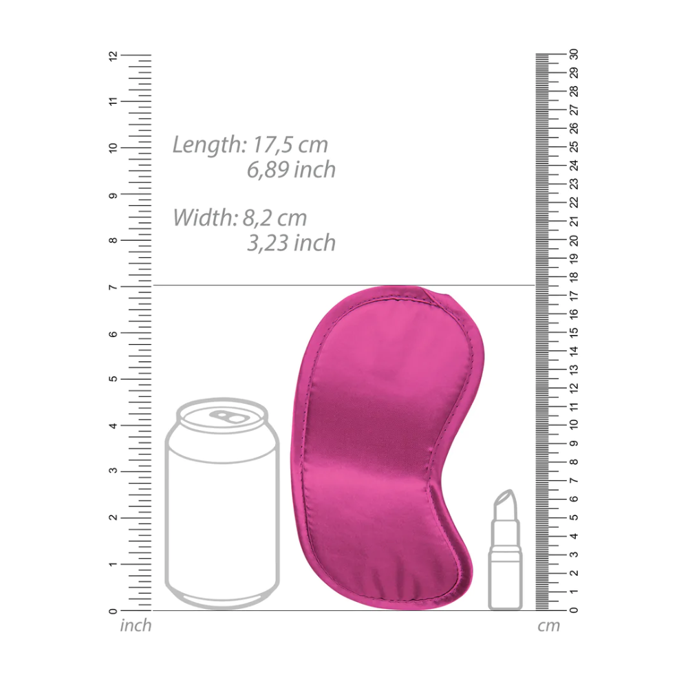 SHOTS Ouch! Soft Eye Mask - Pink