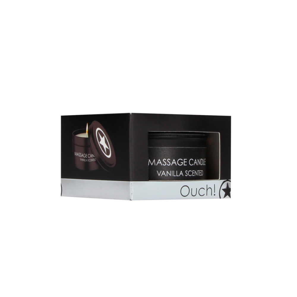 SHOTS Ouch! Massage Candle - Vanilla Scented