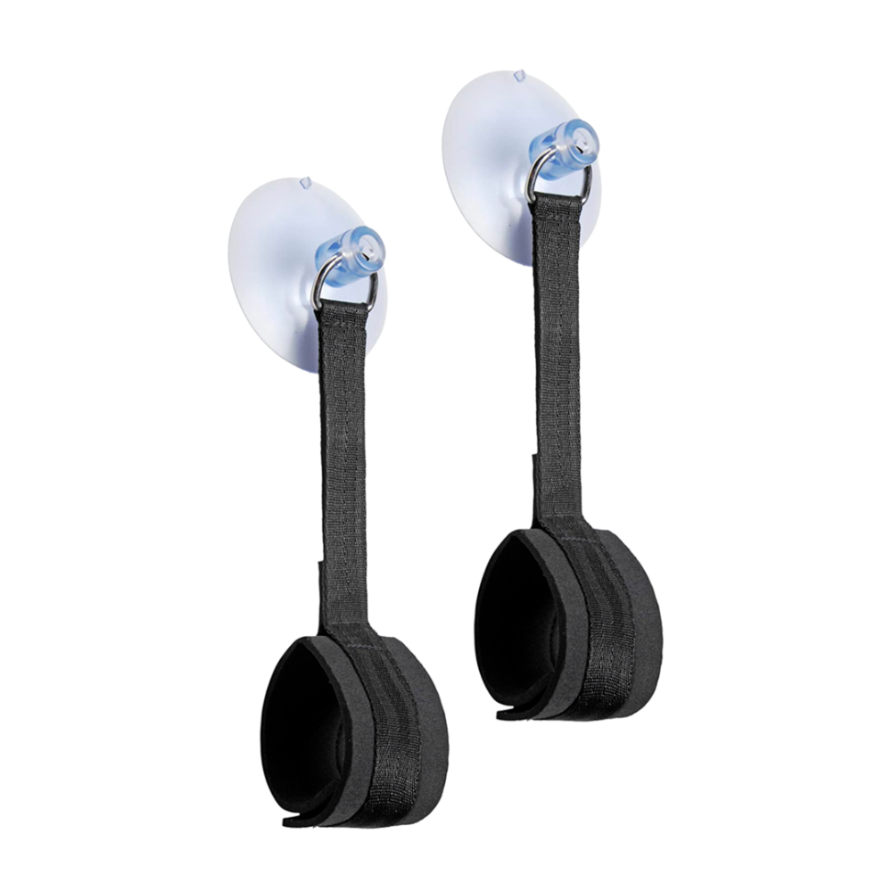 SHOTS Ouch! Adjustable Suction Cup Handcuffs
