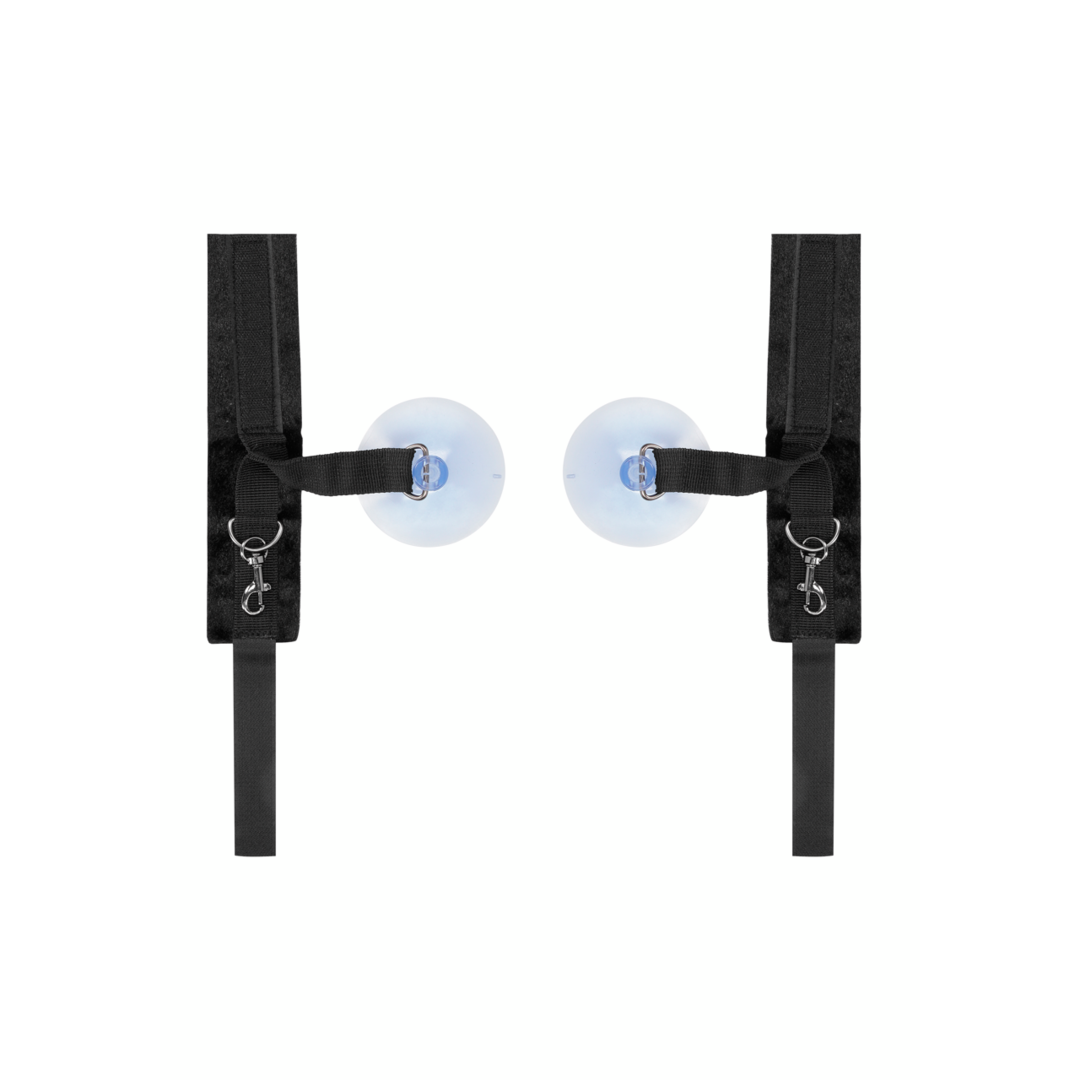 SHOTS Ouch! Adjustable Suction Cup Handcuffs