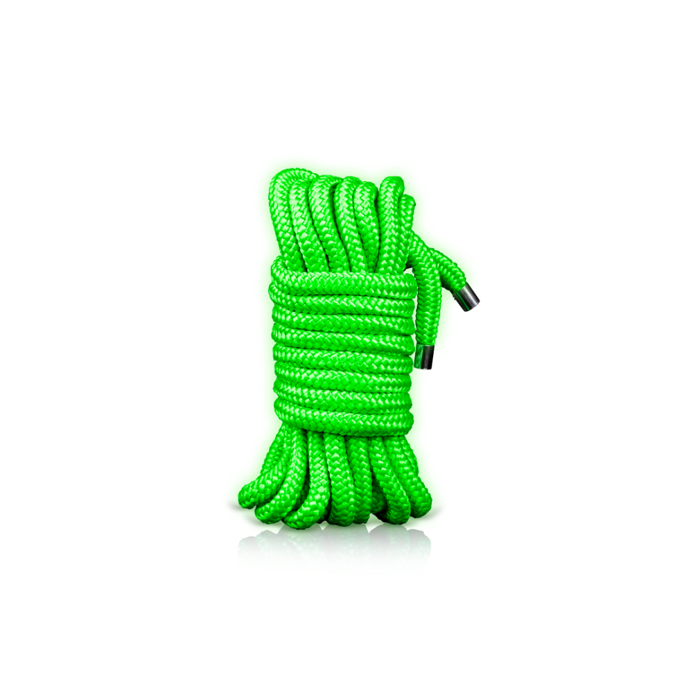 SHOTS Ouch! Rope Glow in the Dark - 16.4 ft / 5 m