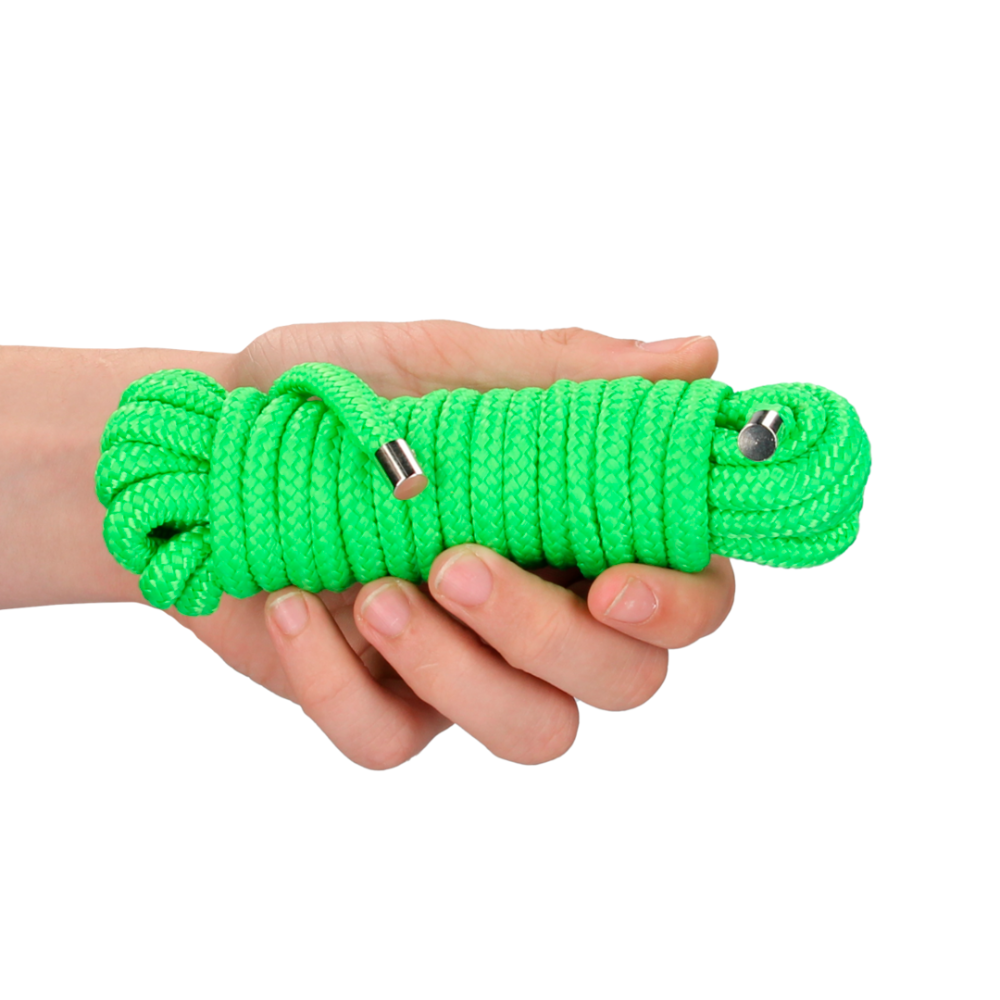 SHOTS Ouch! Rope Glow in the Dark - 16.4 ft / 5 m