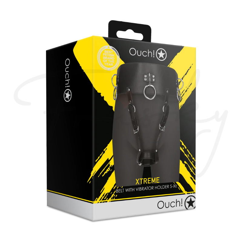 SHOTS Ouch! Belt with Vibrator Holder