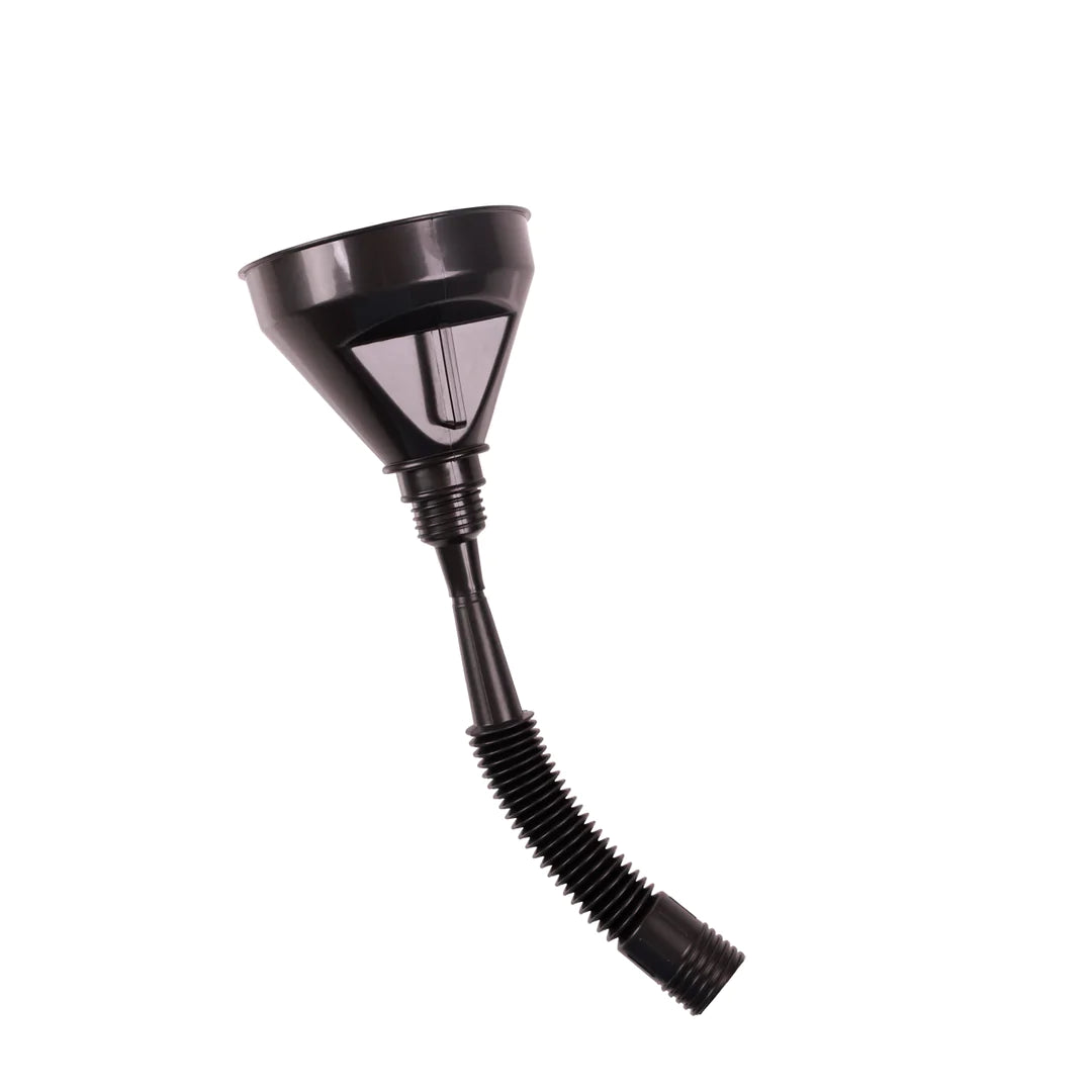 SHOTS Ouch! Open Mouth Gag Head Harness with Funnel - Black