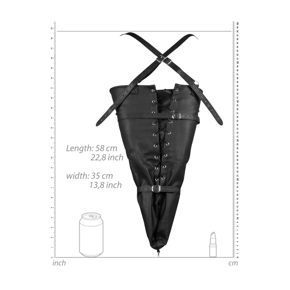 SHOTS Ouch! - Lace-up Full Sleeve Arm Restraint