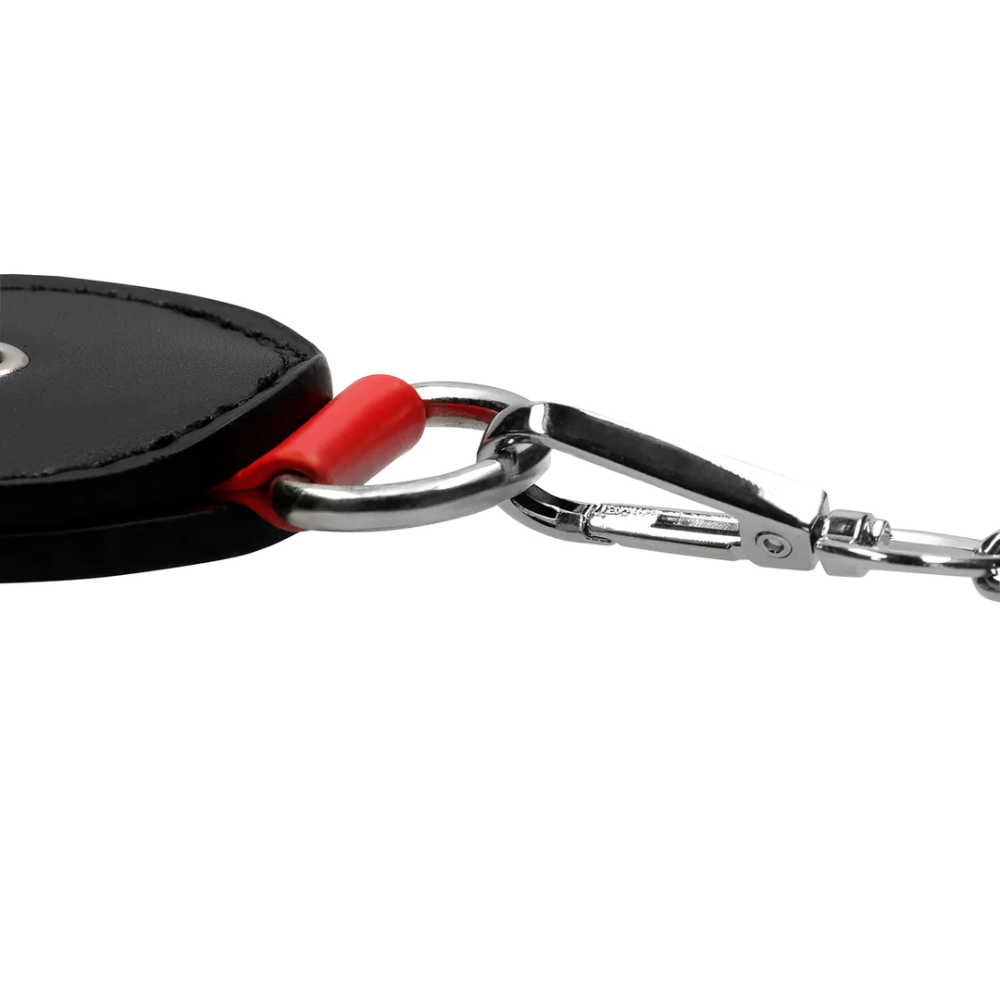 SHOTS Ouch! Hearts Paddle with Metal Anal Plug