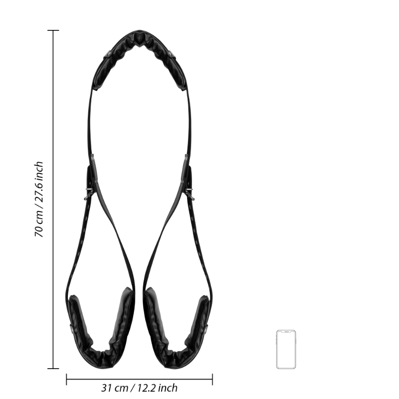 SHOTS Ouch! Padded Thigh Sling with Adjustable Straps