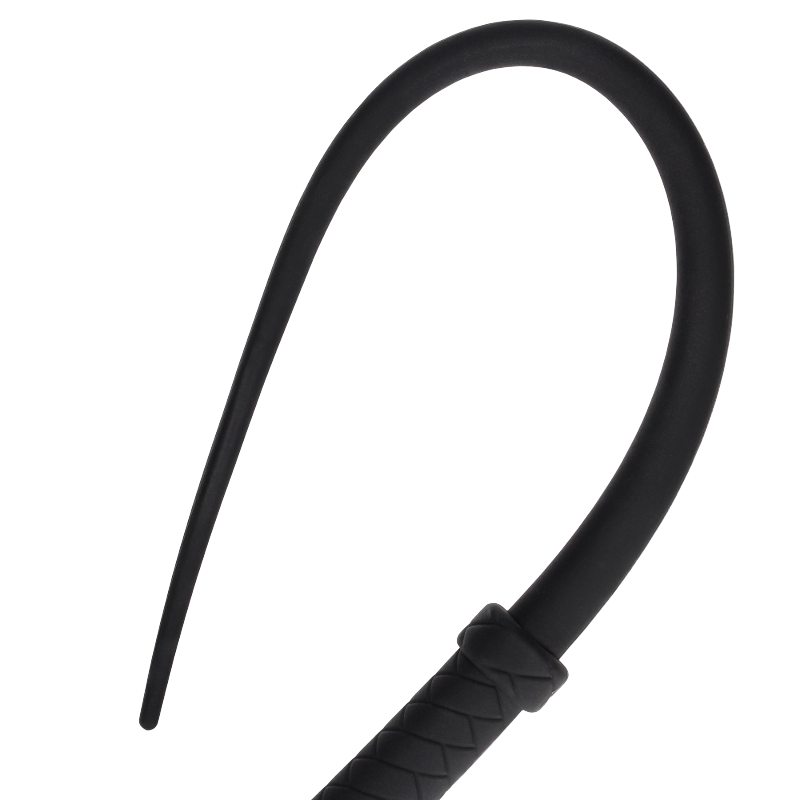 SHOTS Ouch! Silicone Tail Whip - Black