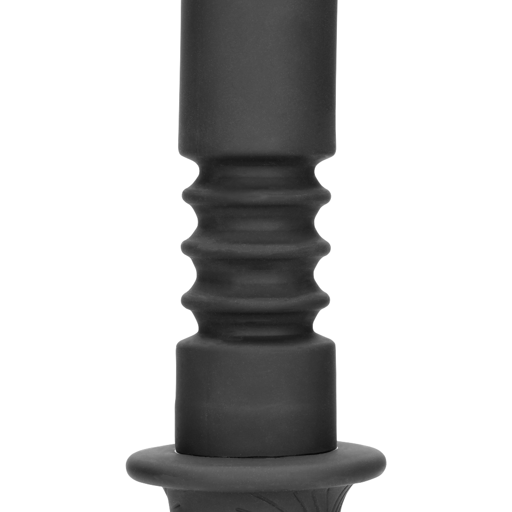 SHOTS Ouch! Hand Held Vibrating and Thrusting Sex Machine - Black