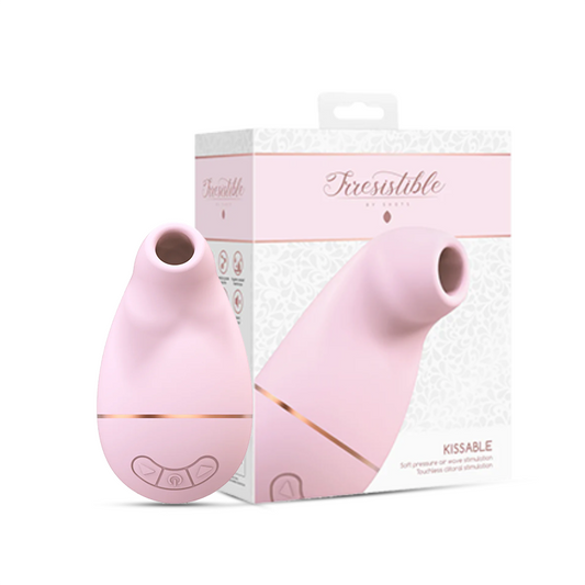 SHOTS - Kissable Sucking Vibrator - Pink