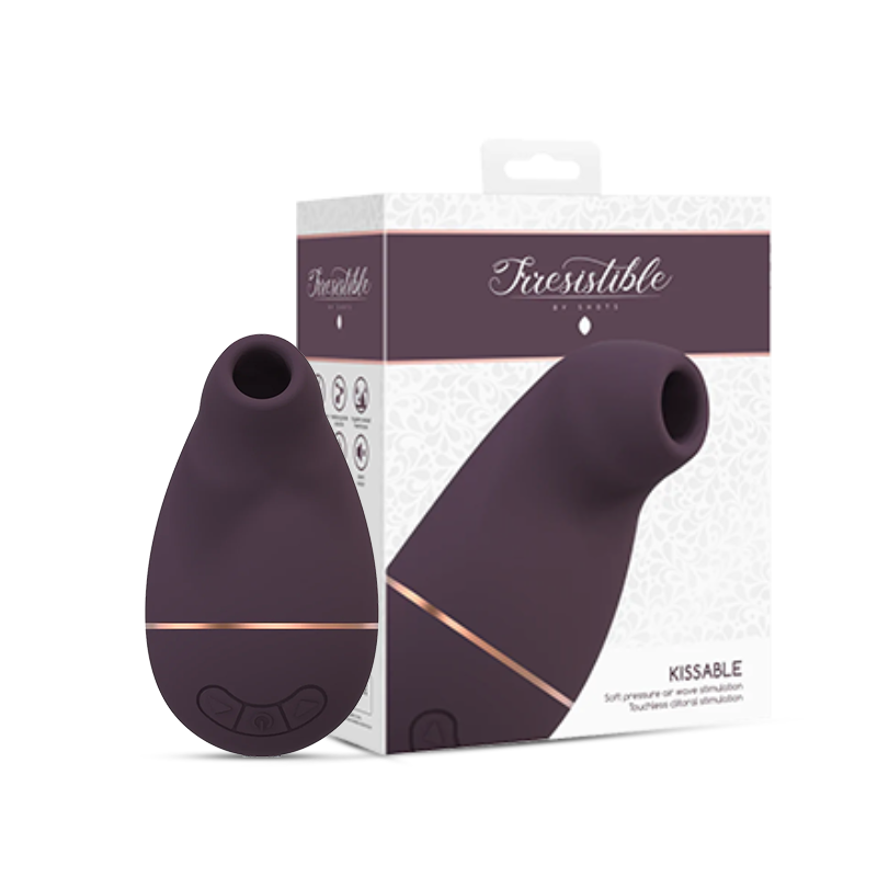 SHOTS - Kissable Sucking Vibrator - Purple