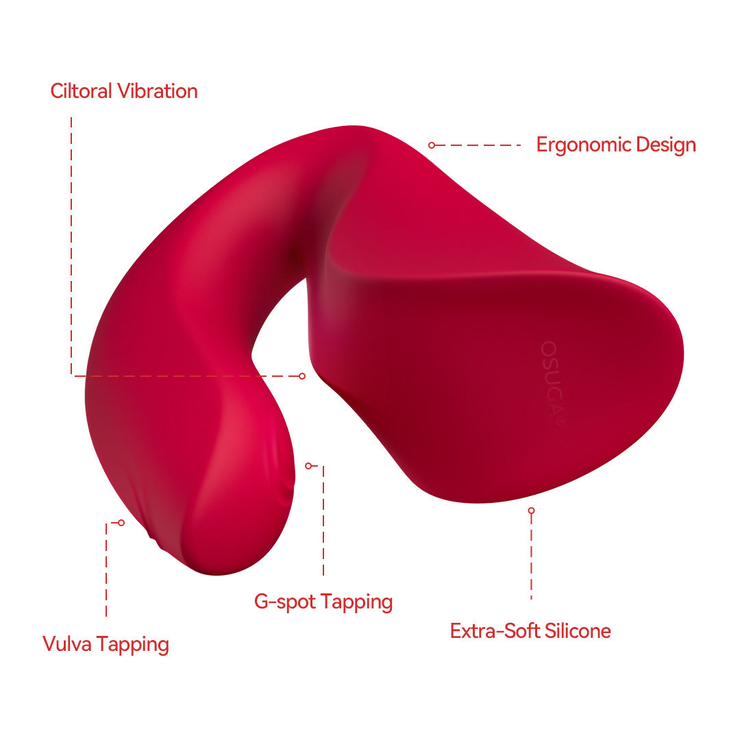 OSUGA® Ridge - The World's First Dual-Side Tapping Vibrator