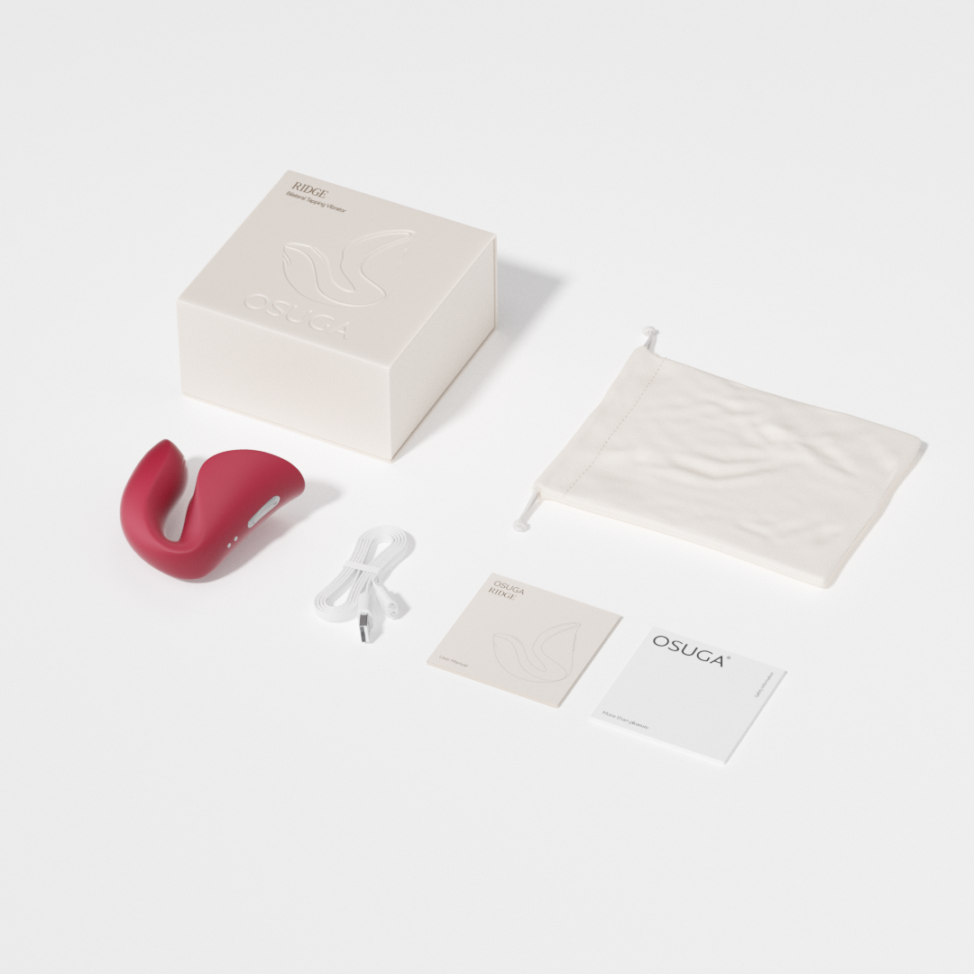 OSUGA® Ridge - The World's First Dual-Side Tapping Vibrator