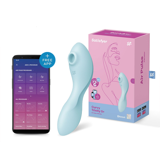 Satisfyer - Curvy Trinity 5+ - Blue