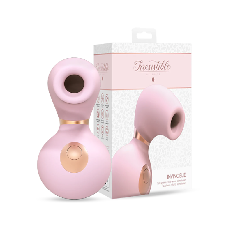 SHOTS - Invincible  Air Pulse Vibrator - Pink