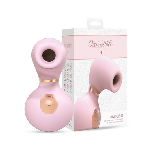 SHOTS - Invincible  Air Pulse Vibrator - Pink