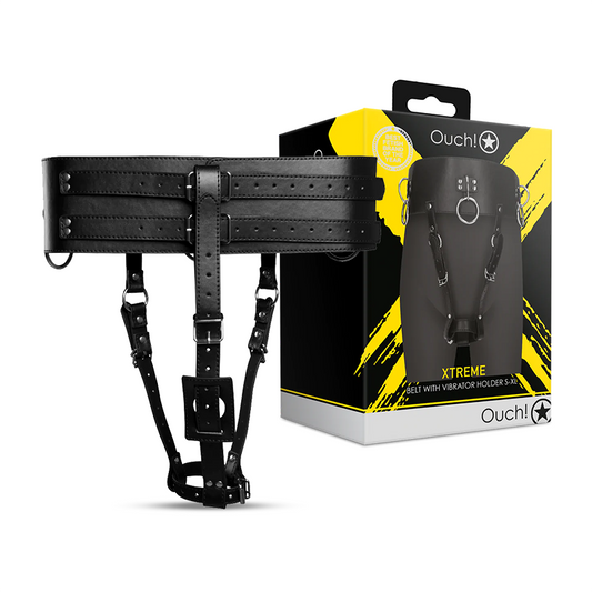 SHOTS Ouch! Belt with Vibrator Holder