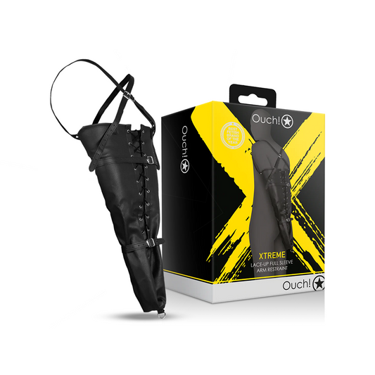 SHOTS Ouch! - Lace-up Full Sleeve Arm Restraint