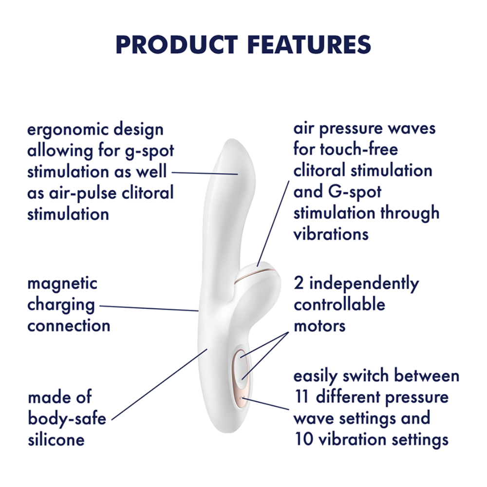 Satisfyer - Pro+ G-Spot - Dual Clitoral & G-Spot Stimulation