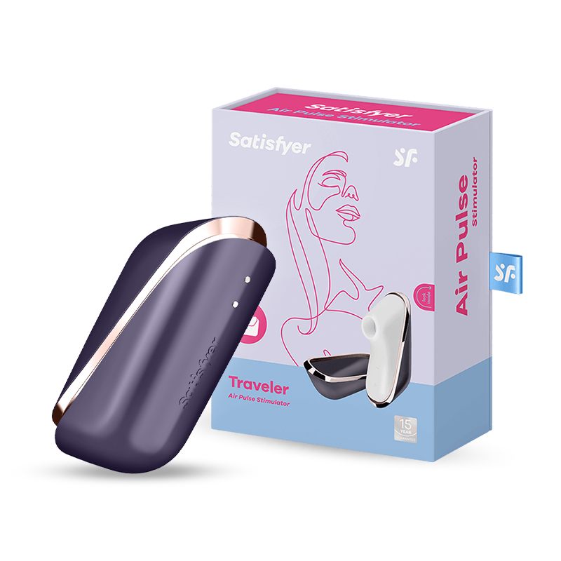 Satisfyer - Traveler - Portable Air-Pulse Clitoral Stimulator