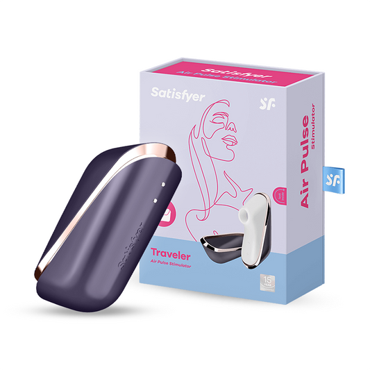 Satisfyer - Traveler - Portable Air-Pulse Clitoral Stimulator
