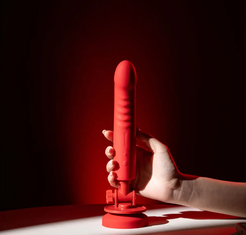 Lovense - Mission 2 App-Controlled Touch Sensitive Suction Cup Dildo