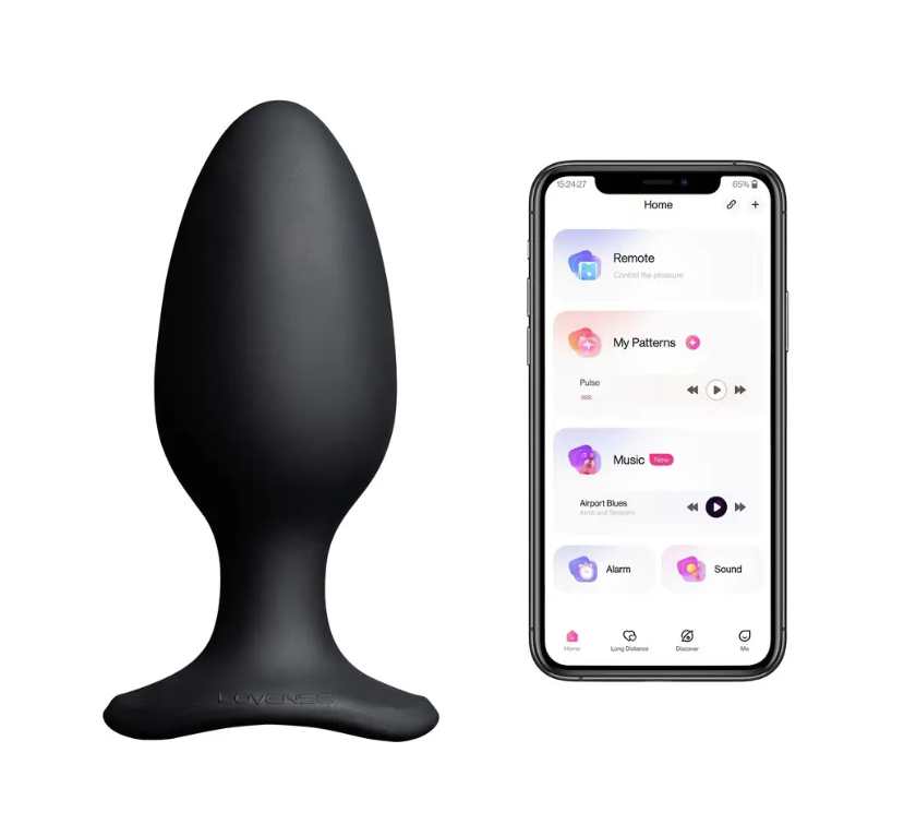 Lovense - Hush 2 (2.25 in) - Bluetooth Remote-Controlled Butt Plug