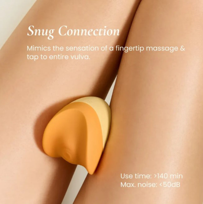 OSUGA Tiltap ergonomic clitoral vibrator with rhythmic tapping stimulation
