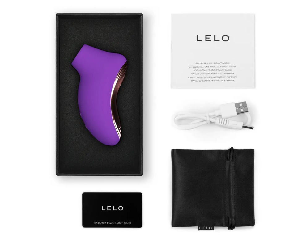 Lelo - Sona 2 Travel Sonic Clitoral Massager Purple