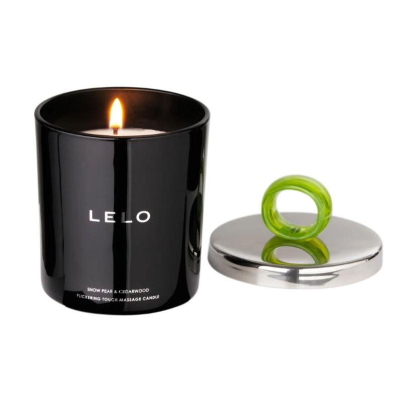 LELO - Flickering Touch Massage Candle - Snow Pear & Cedarwood