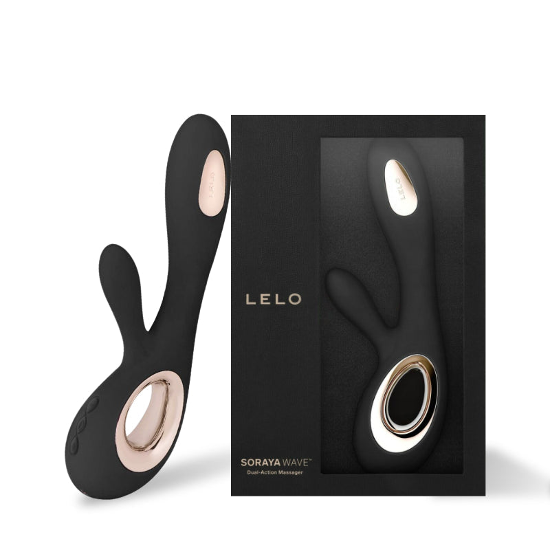 LELO - Soraya Wave™ - Black, "Come-Hither" Tip