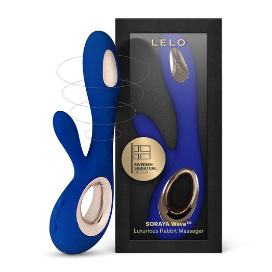 LELO - Soraya Wave™ - Midnight Blue, "Come-Hither" Tip