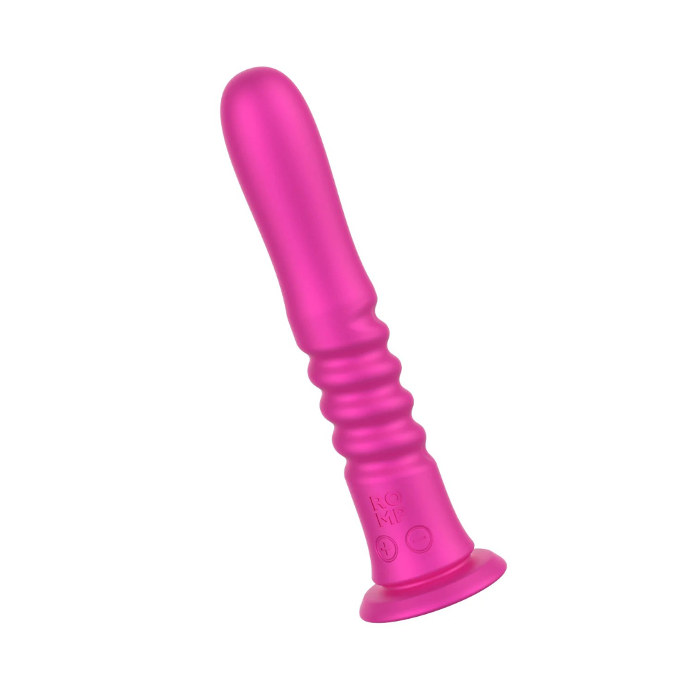Angled side view highlighting smooth tip and ribbed shaft design