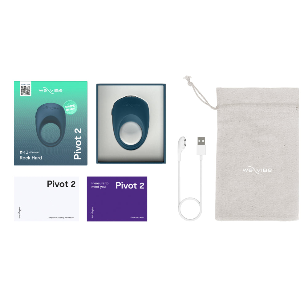 We-Vibe Pivot 2 magnetic USB charging cable for rechargeable battery